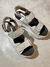 SANDALIAS DE CUERO BLANCAS T.40