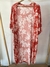 KIMONO ROJO Y ROSA DE LINO T.L