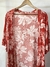 KIMONO ROJO Y ROSA DE LINO T.L - comprar online