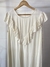 VESTIDO DE FIBRANA NATURAL T.L (NUEVO) - comprar online