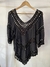 BLUSA NEGRA TEJIDA T.M/L (NUEVA)