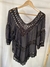 BLUSA NEGRA TEJIDA T.M/L (NUEVA) - comprar online