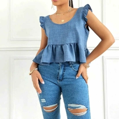 Blusa Denim - comprar online