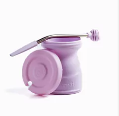Mate Metamate Antivuelco Antiderrame Con Tapa Y Bombilla