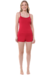 BABY DOLL FEMININO VISCOSE LISO VERMELHO na internet