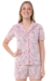 PIJAMA FEMININO ALFAIATARIA M ESTAMPADO GATAS - VERÃO - Sutis Moda Intima