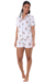 PIJAMA FEMININO ALFAIATARIA EG ESTAMPADO LONTRAS - VERÃO - Sutis Moda Intima