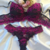 CONJUNTO LINGERIE PRETO COM PINK