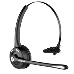 Mpow-auriculares inalámbricos BH453 para oficina, cascos con Bluetooth 5,0, CVC, microfono con cancelacion de ruido - comprar en línea