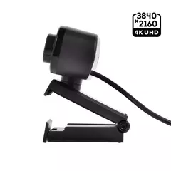 Cámara web USB UHD 4K, nuevo modelo actualizado con 120 ° Lente gran angular y enfoque manual.