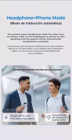 [AI auricular] traductor Erazer XP6 auriculares Bluetooth dormir ASMR, ecualizador aplicacion AI inalambricos viaje de oficina - tienda en línea