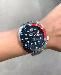 Reloj automático con luz nocturna para hombres, Garantía de la Unión Internacional Japón Seiko Abalone - comprar en línea