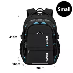 Mochila escolar para para adolescentes, impermeable - comprar en línea
