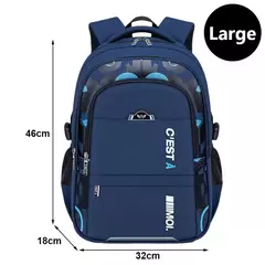Mochila escolar para para adolescentes, impermeable en internet