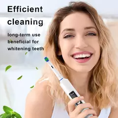 Cepillo de dientes eléctrico de carga inalámbrica inteligente, cepillos recargables de 4 modos, oral B. - comprar en línea