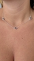 Choker três trevos marrom - comprar online