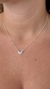 Choker coração zircônia - comprar online