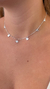 Choker corações riscadinhos - comprar online