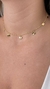 Choker corações riscadinhos - comprar online