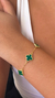 Pulseira 3 trevos verde - comprar online