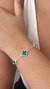 Pulseira 3 trevos verde - comprar online
