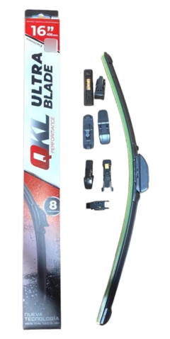ESCOBILLAS LIMPIAPARABRISAS QKL ULTRA BLADE 16" - comprar online