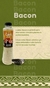 Kit 2 Farofas Prontas Cuia Garrafa Sabor Bacon - 600g - loja online