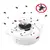 Armadilha Elétrica Pega Moscas USB Silenciosa Giratória - comprar online