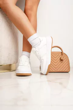 ZAPATILLA UFFY CUERO (ZUJ0561) - Volga Mayorista