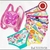 KIT 7 CALCINHAS INFANTIL DIAMANTES