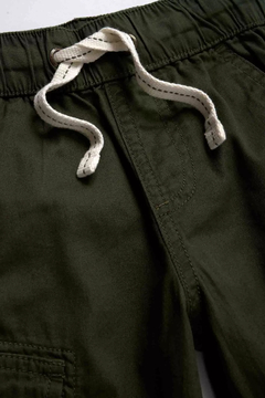 PANTALON GABAERDINA CARGO BROOKLYN (Talle 1 y 2) (V2402751) - comprar online