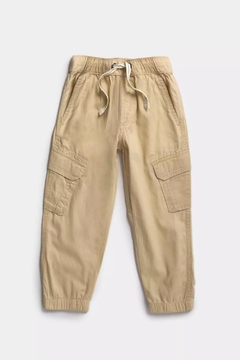 PANTALON GABARDINA CARGO BROOKLYN (Talle 4 al 12) (V2402771)