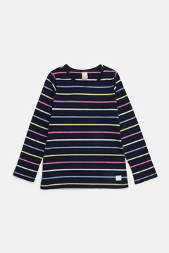 REMERA ML RAYADA CORALINE (talle 4-12) (I2206301)
