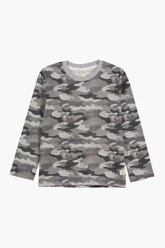 REMERA ML ESTAMPADA MILITARY (I2005401)
