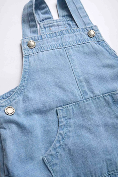 JARDINERO DENIM CARMI (talle xs al l) (V2512911) - comprar online