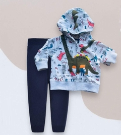 CONJUNTO PANTALON + CARDIGAN FRISA (6260) en internet