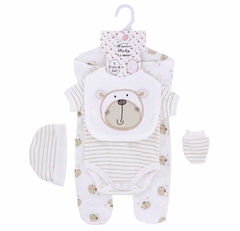 SET AJUAR BEBE 5 PIEZAS (0519) - comprar online