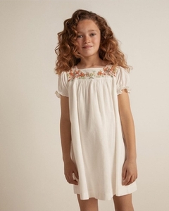 VESTIDO DE LINO BORDADO (EMILIA)