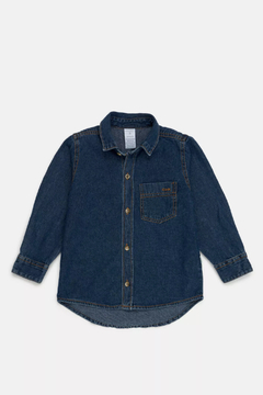 CAMISA ML NEW BASIC BLUE DENIM (talle 1 al 3) (CHK67131) - comprar online