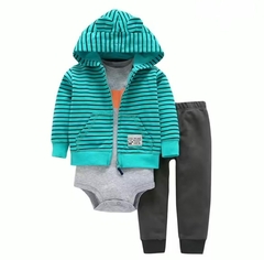 CONJUNTO PANTALON + BODY + CARDIGAN (6262)