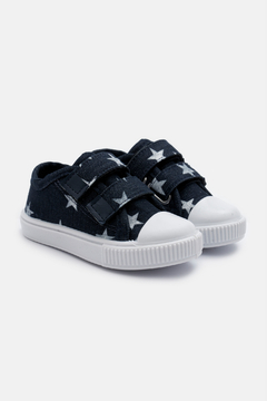 ZAPAS DERBY ABROJO DENIM (talle 18 al 24) (V2212311)