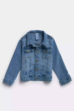 CAMPERA BASIC DE JEAN (talle 4 al 14) (CHK67081)