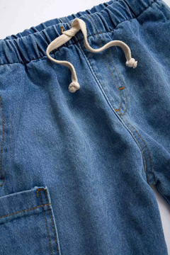 BERMUDA DEN MAX BLUE (talle 4 al 12) (V2504841) - tienda online