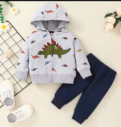 CONJUNTO PANTALON + CARDIGAN FRISA (6260) - comprar online