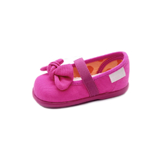 BALLERINA TITA CON MOÑO Y ELASTICO. SUELA LIVIANA Y FLEXIBLE (18 AL 21) (99ZP283)