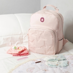 MOCHILA MATERNAL JUSTINA ECOCUERO (LF12)