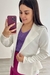 Blazer Feminino Acinturado Neoprene - comprar online