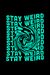 Ecobag Stay Weird PRETO - Unissex - comprar online