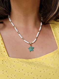 Colar estrela mar
