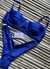 Biquíni Aro c/ Calcinha semi fio Azul Royal